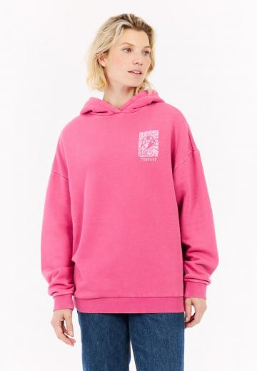 Пуловер с капюшоном