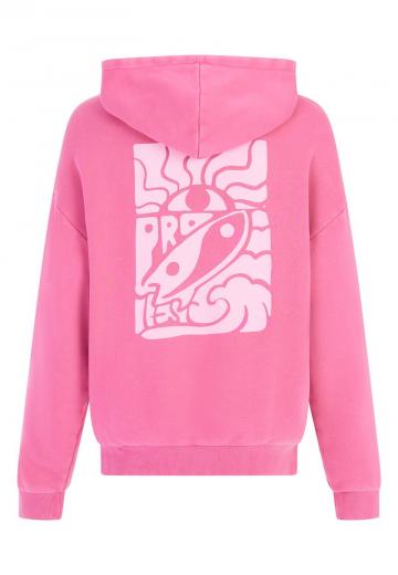 Пуловер с капюшоном