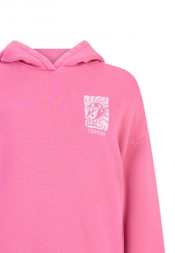 Пуловер с капюшоном