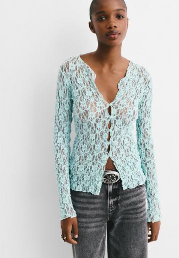 Кружевная блузка