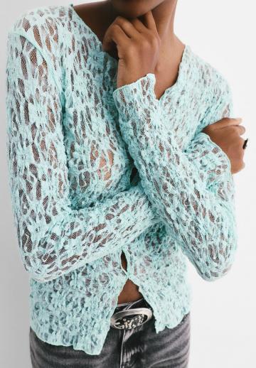 Кружевная блузка