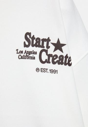 Пуловер с капюшоном