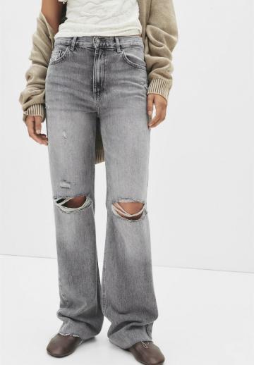 Прямые джинсы