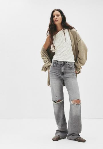 Прямые джинсы