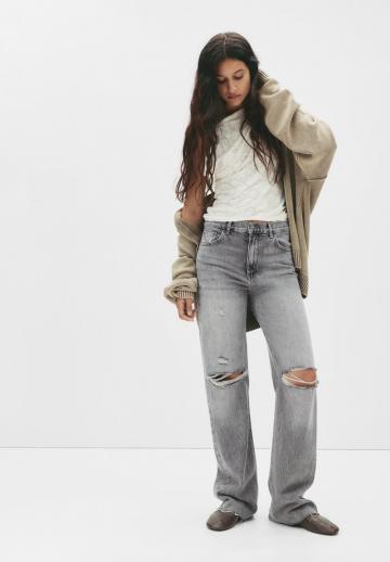 Прямые джинсы