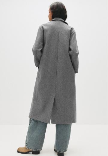 Шерстяное пальто