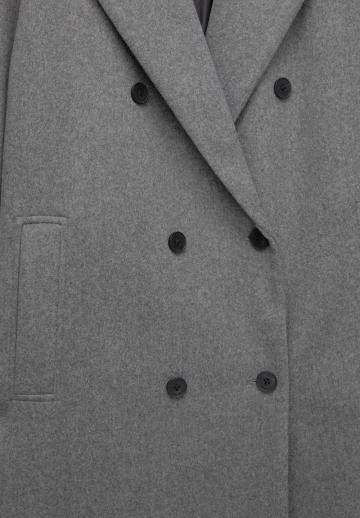 Шерстяное пальто