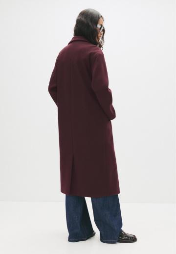 Шерстяное пальто