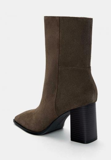 Полусапожки на высоком каблуке