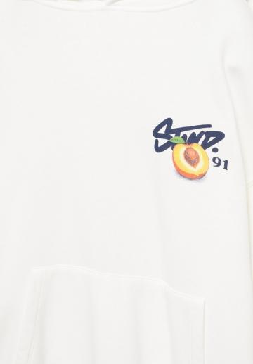 Пуловер с капюшоном