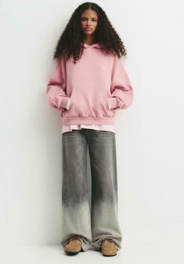 Пуловер с капюшоном