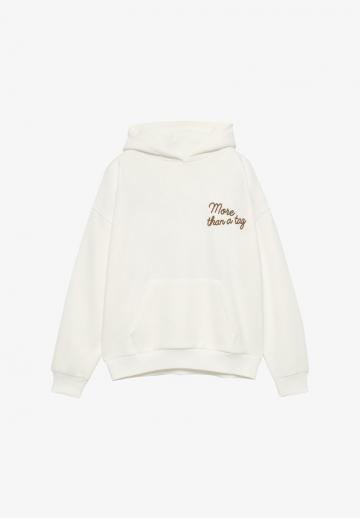 Пуловер с капюшоном