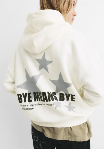 Пуловер с капюшоном