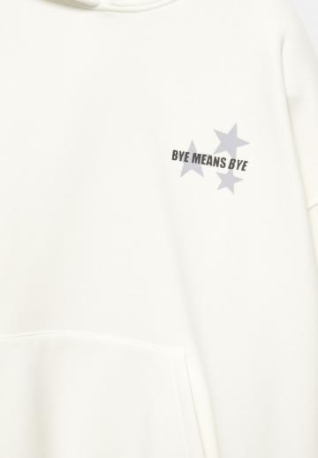 Пуловер с капюшоном