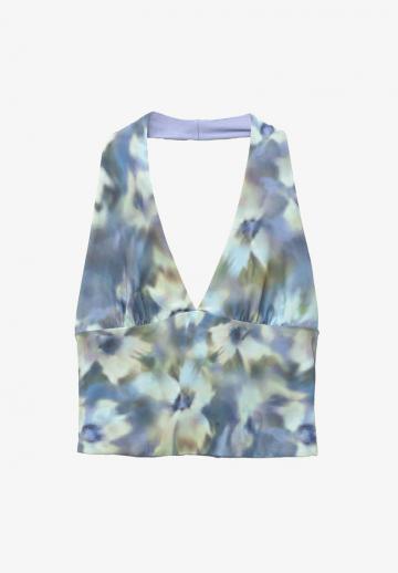 Блузка без рукавов