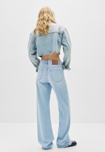 Прямые джинсы