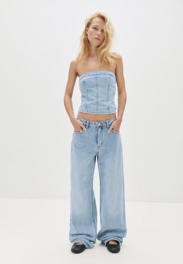 Прямые джинсы