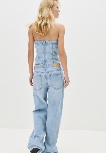 Прямые джинсы