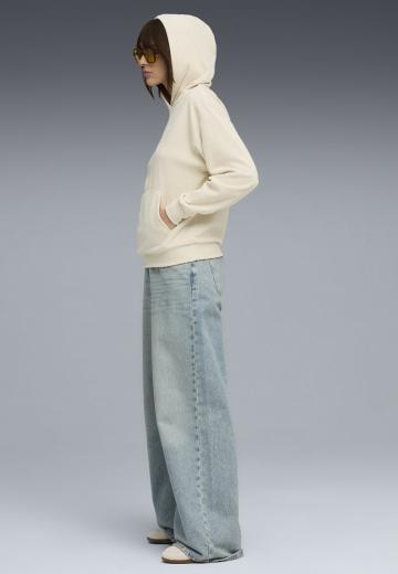 Пуловер с капюшоном