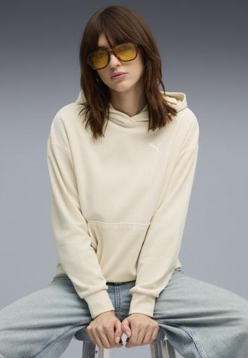 Пуловер с капюшоном