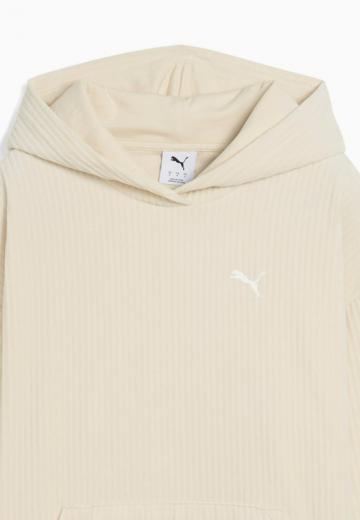 Пуловер с капюшоном