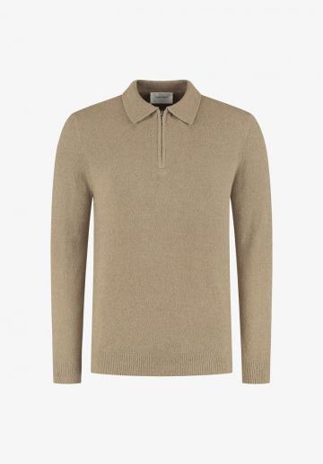 Поло с длинным рукавом