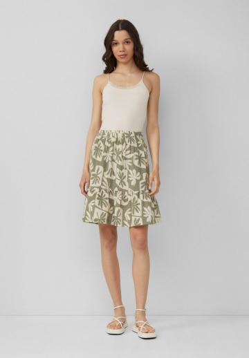 Юбка с воланами