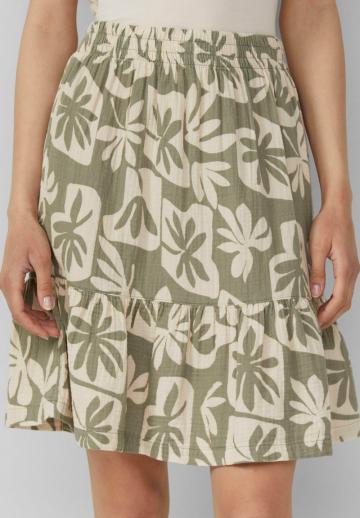 Юбка с воланами