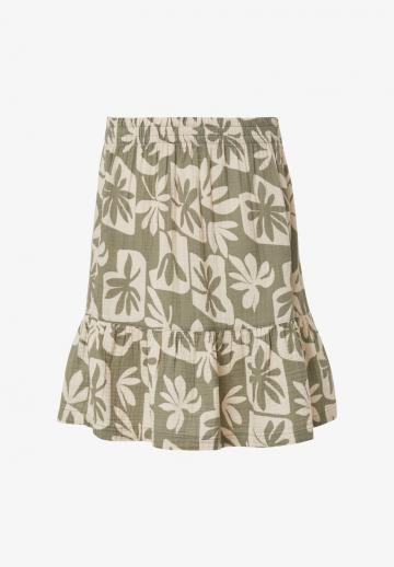 Юбка с воланами