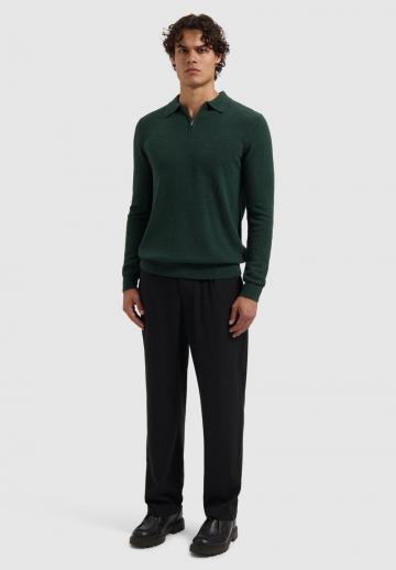 Поло с длинным рукавом