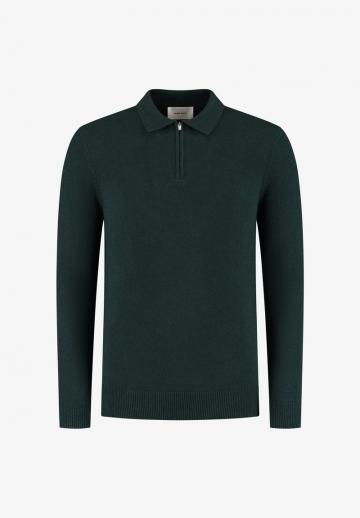 Поло с длинным рукавом