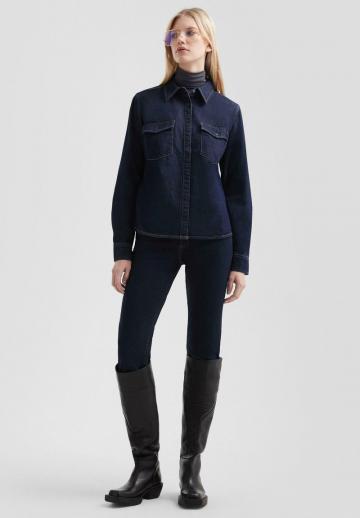 Джинсовая блузка