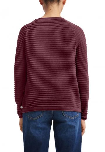 Пуловер в полоску