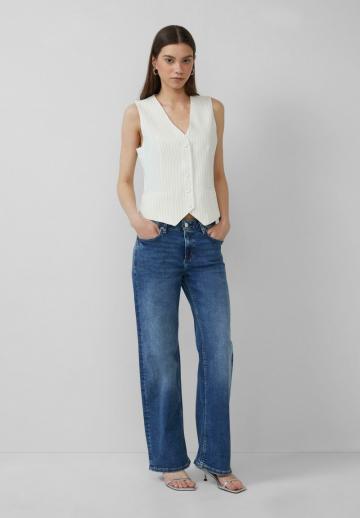Джинсовая жилетка