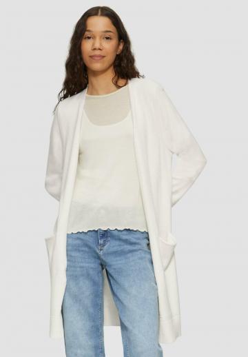 Длинный жилет