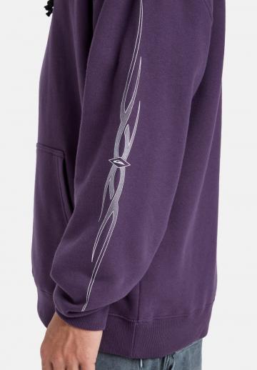 Пуловер с капюшоном