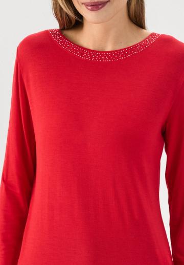 Майка с рукавом три четверти