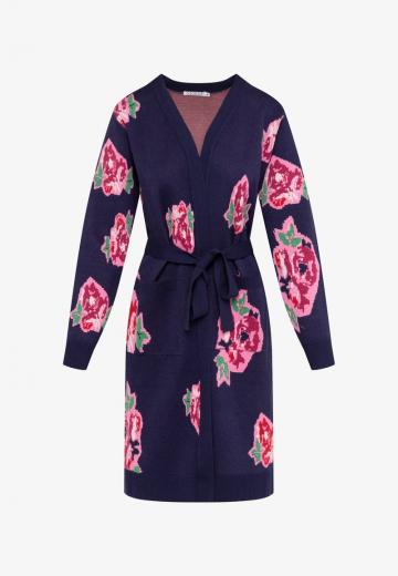 Длинный жилет