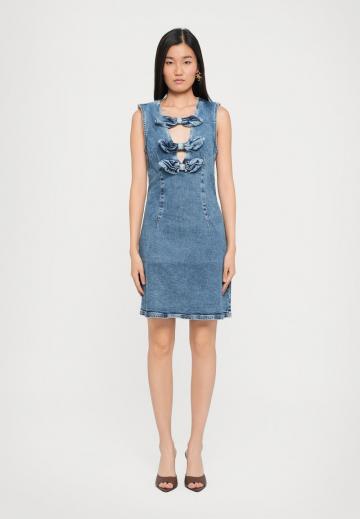 Джинсовое платье