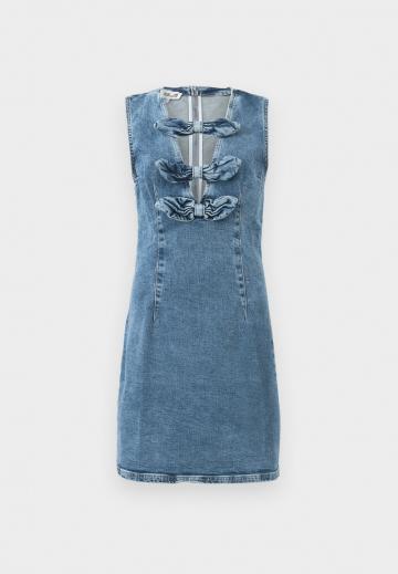 Джинсовое платье