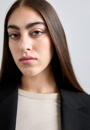 Длинный блейзер