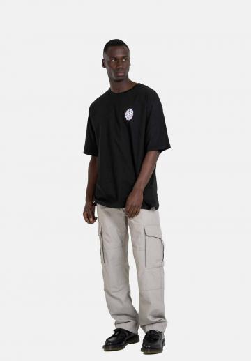 Брюки с накладными карманами