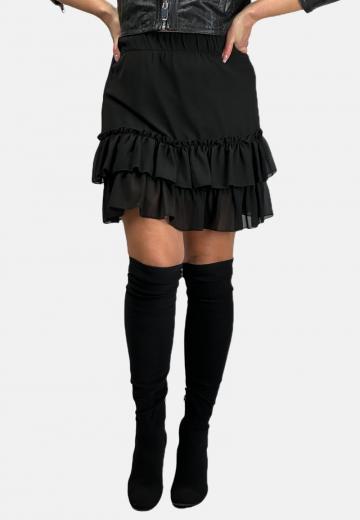 Юбка с воланами