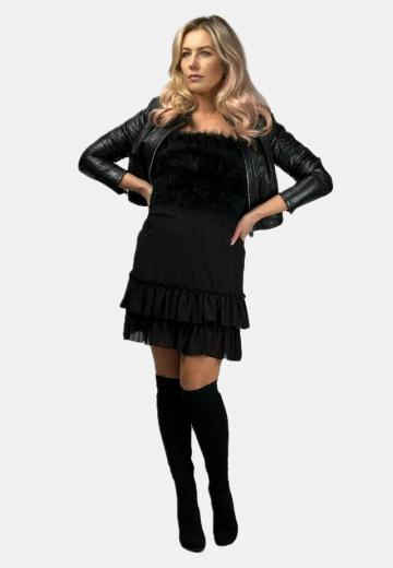 Юбка с воланами