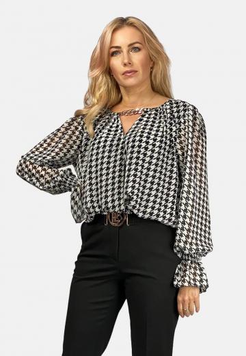 Длинная блузка