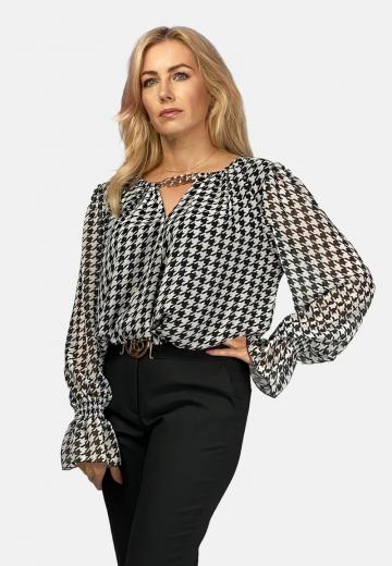 Длинная блузка