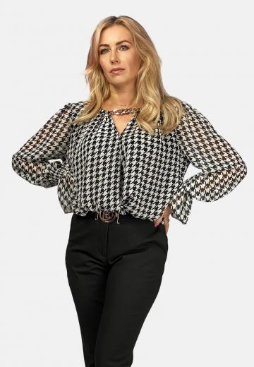 Длинная блузка