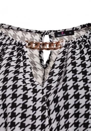 Длинная блузка