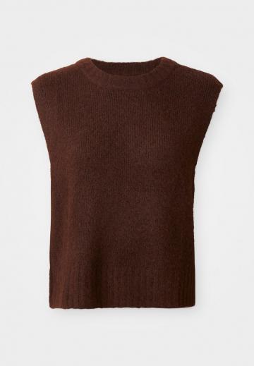 Пуловер без рукавов