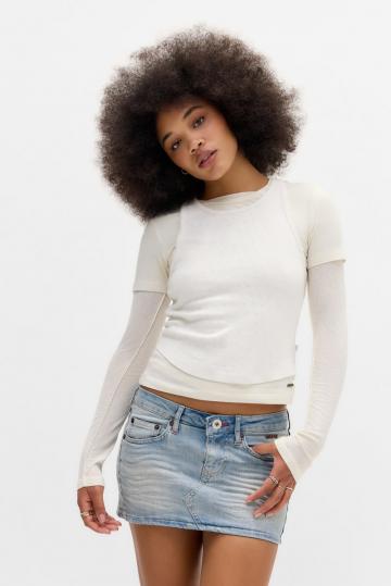 Джинсовая юбка